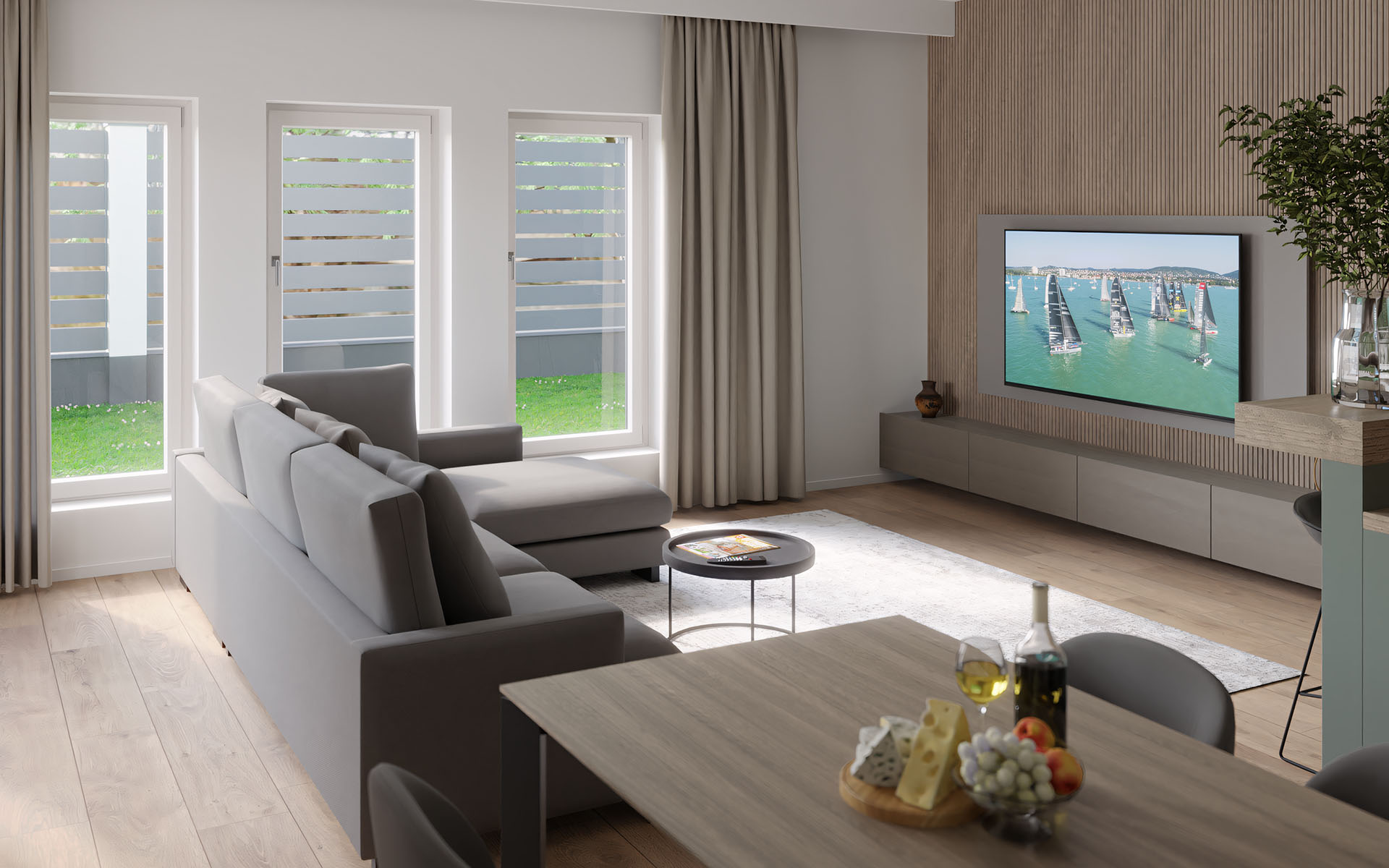 Modern, Comfortable, Stylish Living Space